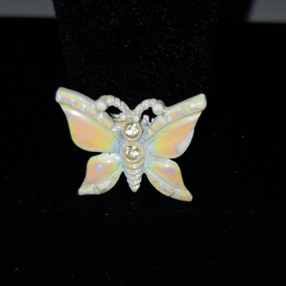 Butterfly brooch